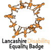 Lancashire disabilty equality badge